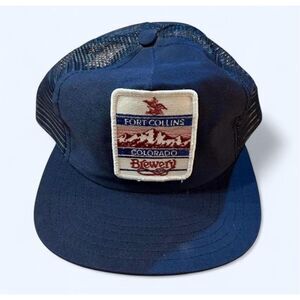 Fort Collins Colorado Brewery AB Busch Blue Hat